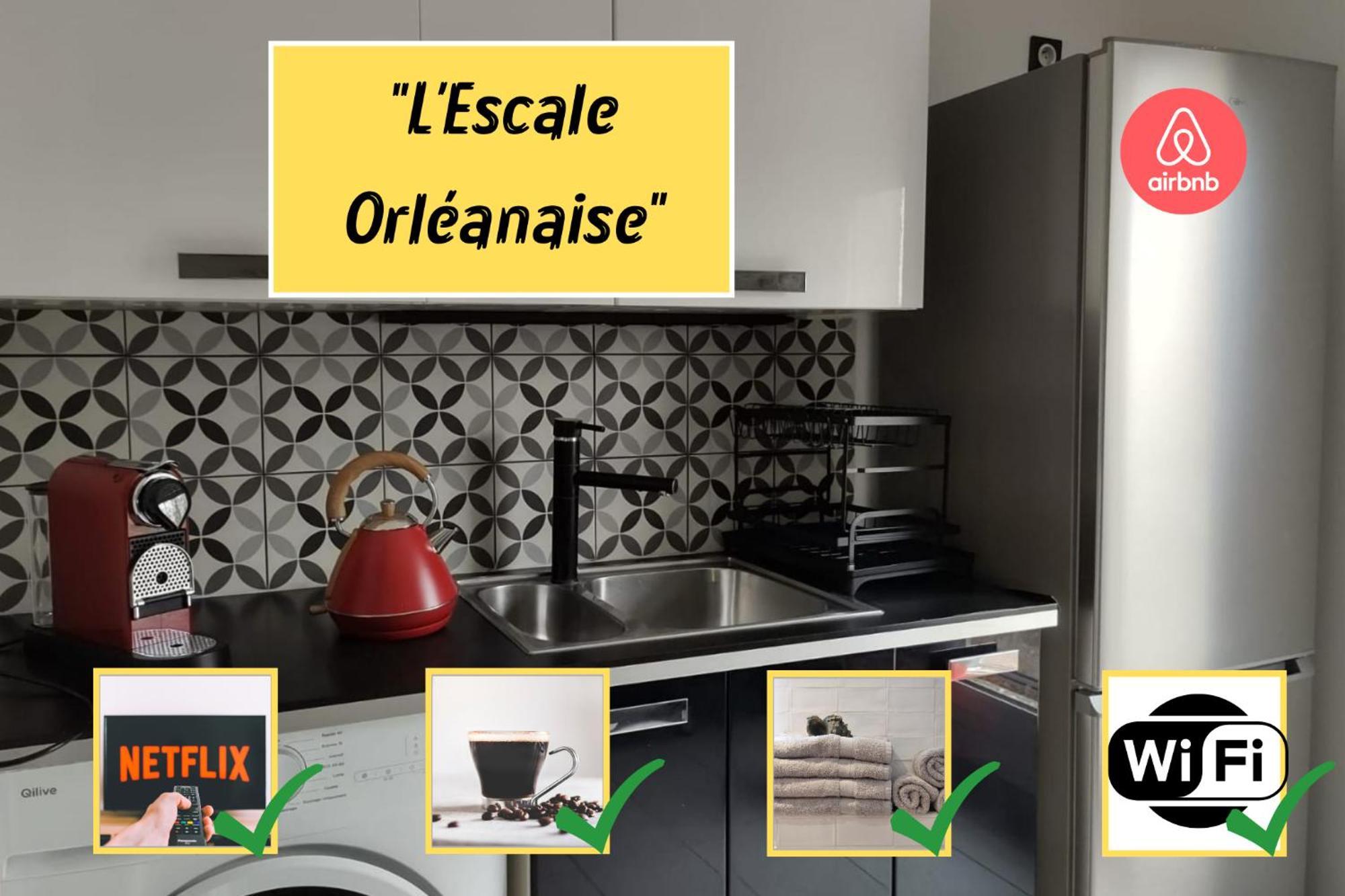 L'Escale Orleanaise Daire Dış mekan fotoğraf