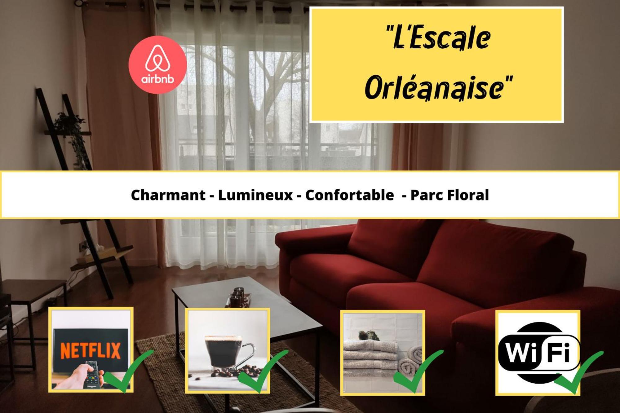 L'Escale Orleanaise Daire Dış mekan fotoğraf